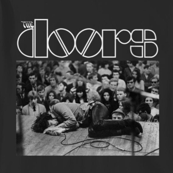 The Doors Jim Morrison Rock Legend Stage Graphic Music Fan Concert T-Shirt 05 - Picture 2 of 5